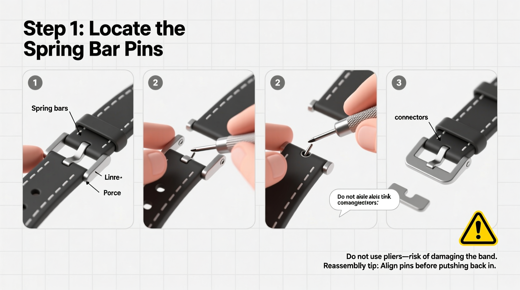 step by step guide to safely removing links from your watch band at home