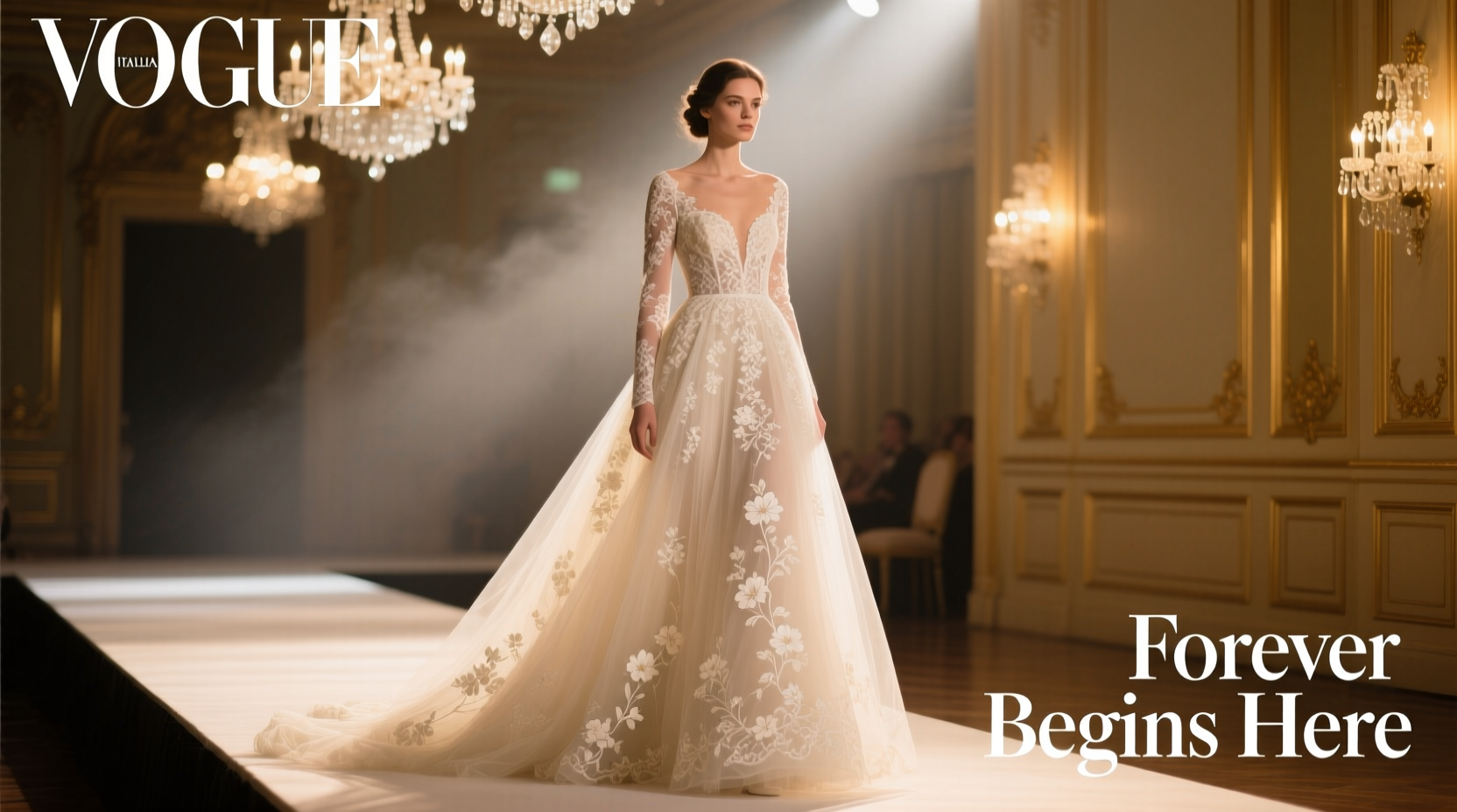 a frame wedding dress