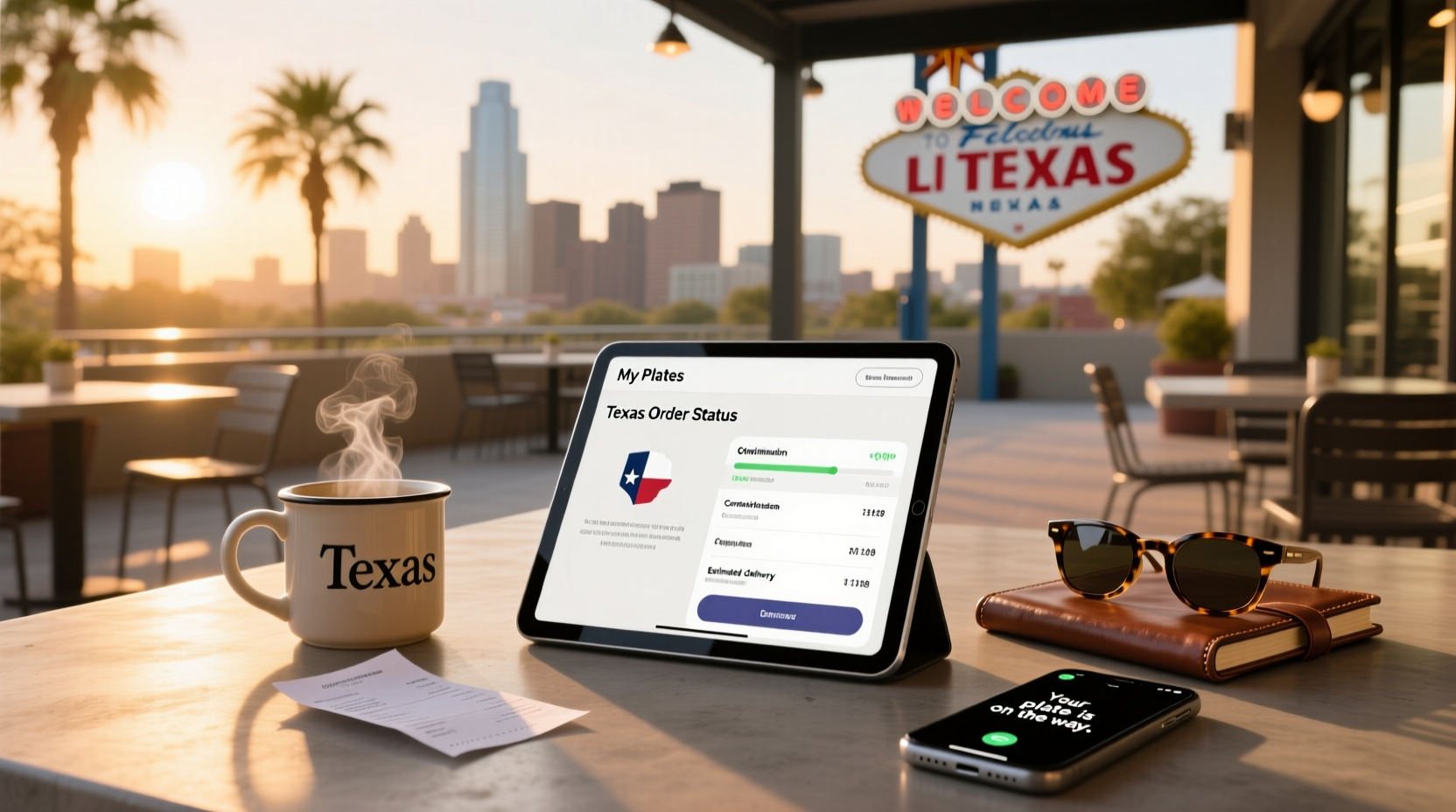 How to Check My Plates Texas Order Status Online