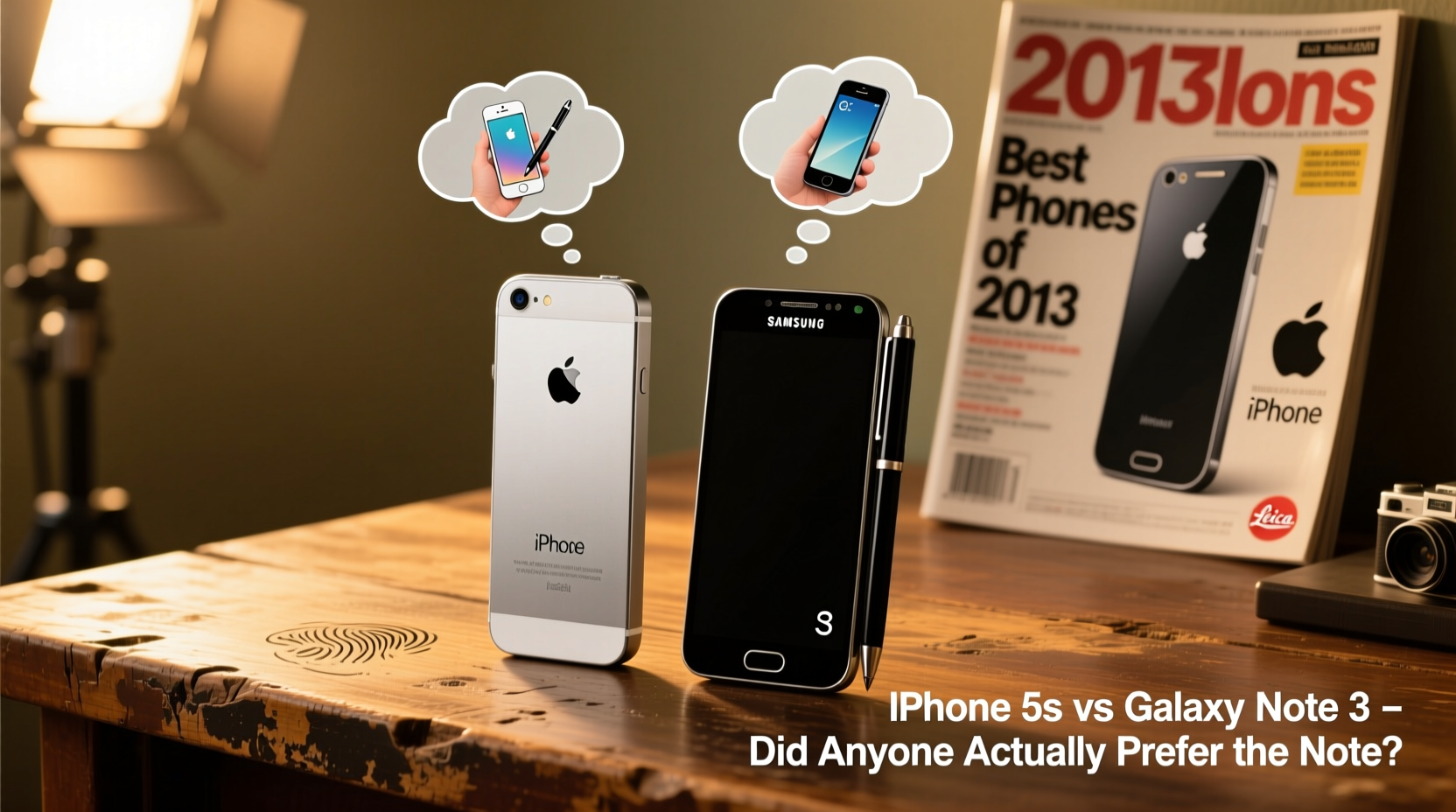 iphone 5s vs galaxy note 3 did anyone actually prefer the note back then