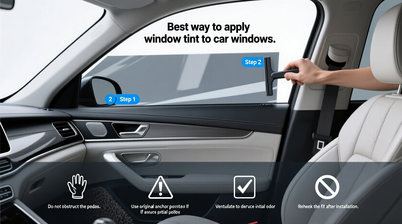How to Choose Best Way to Put Tint on Car Windows
