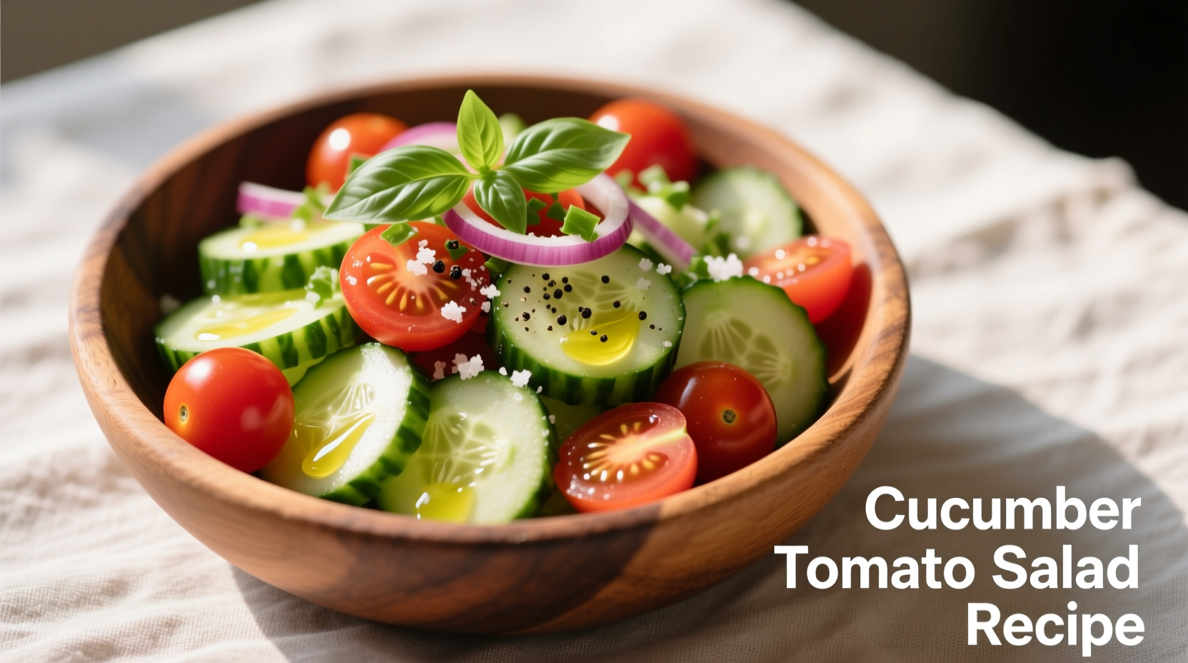 Perfect Cucumber Tomato Salad Recipe: 15-Minute Refreshing Side