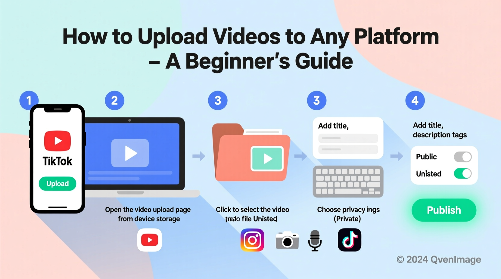 how to upload videos to any platform a step by step guide for beginners