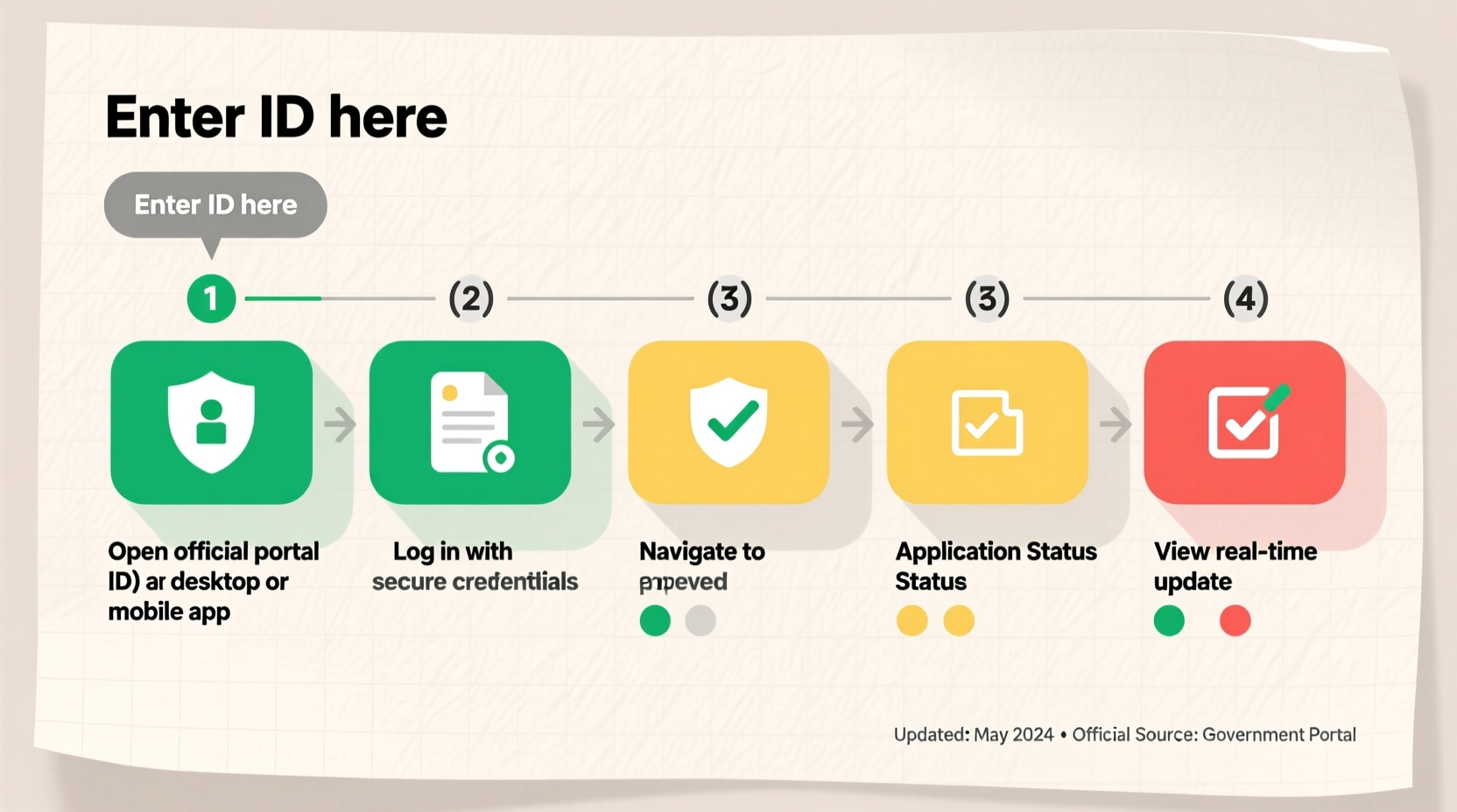 a step by step guide to checking the status of your application easily and accurately