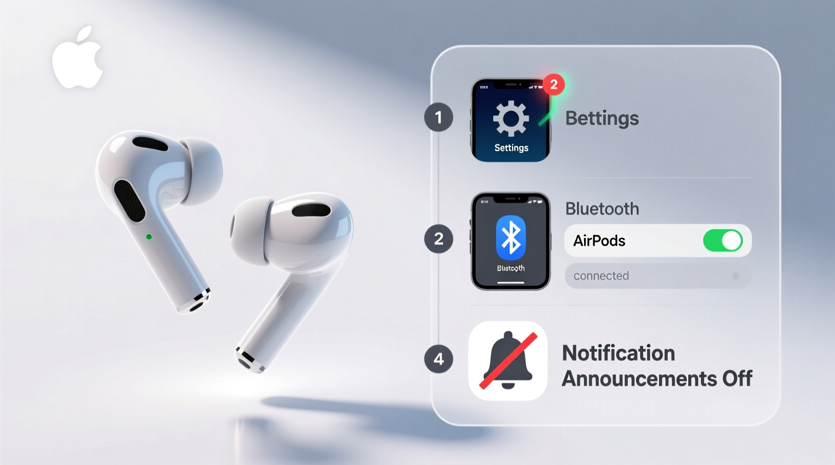 how to disable notification announcements on airpods for a distraction free experience