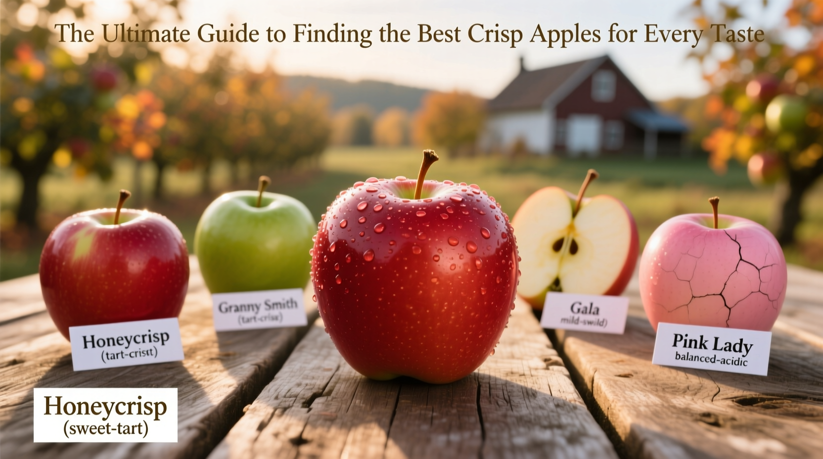 guide to finding the best crisp apples for every taste
