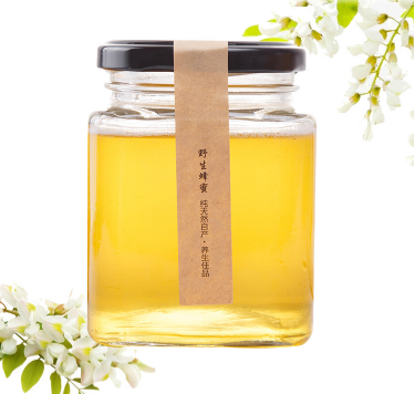 Kitchen Canister Clear Round Glass Snack Sugar Tea Storage Glass Jar With metal Lid