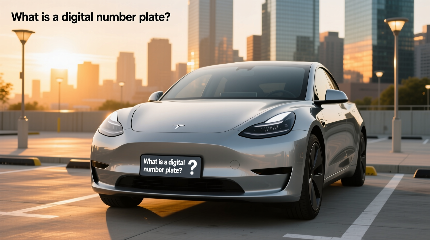 lcd number plates,What is a digital number plate? buying guide