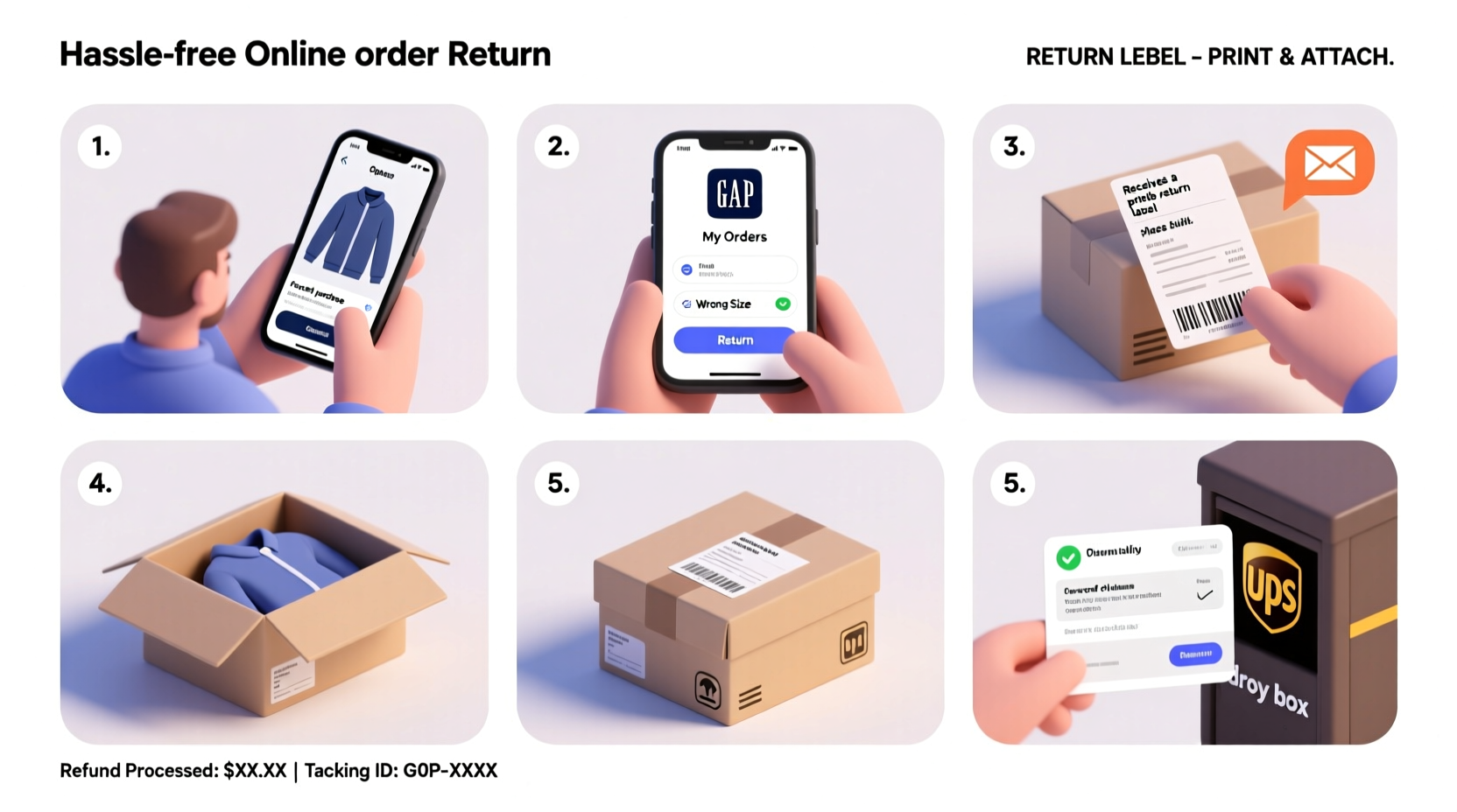 a step by step guide to returning gap online orders hassle free