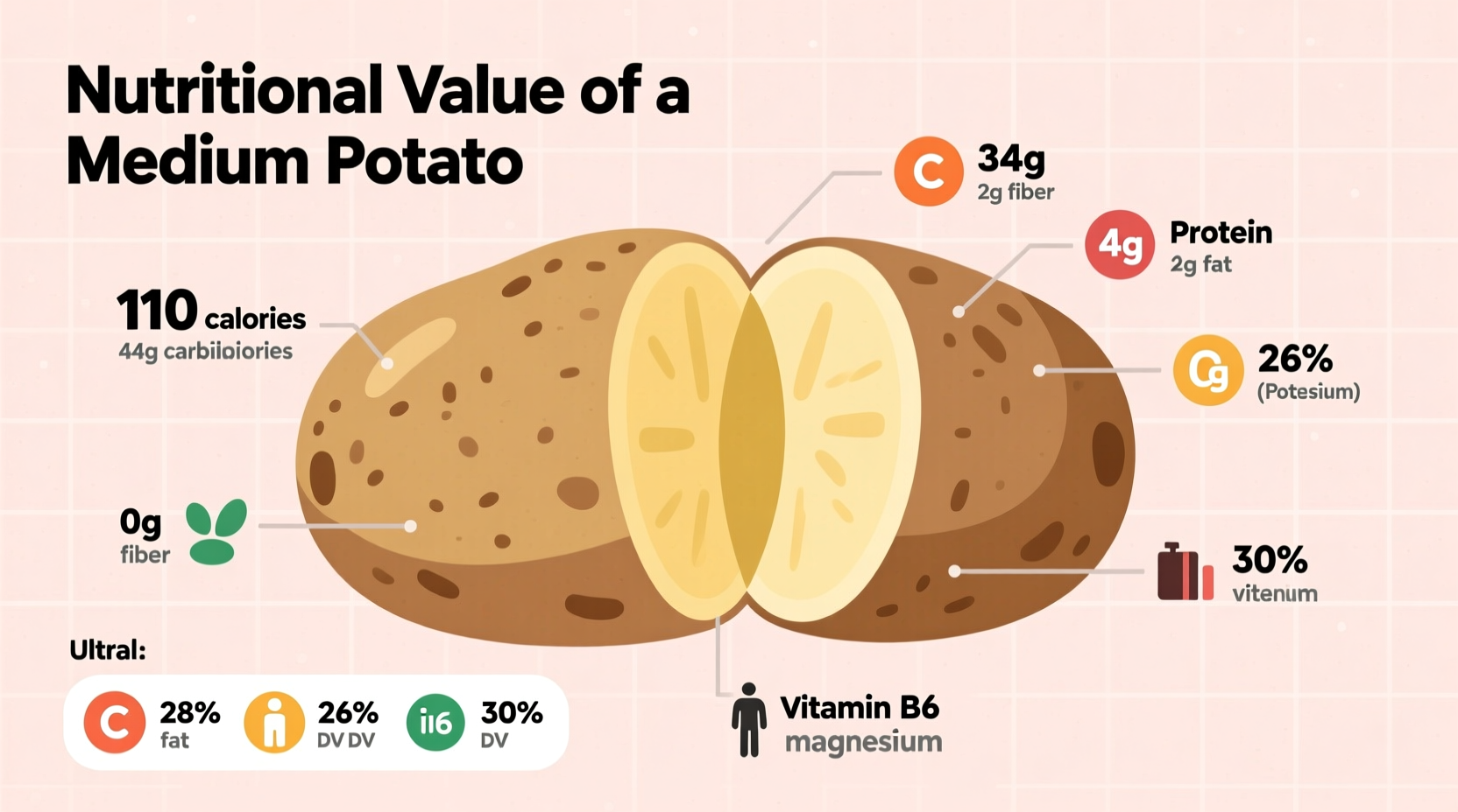 what nutrition is in a potato