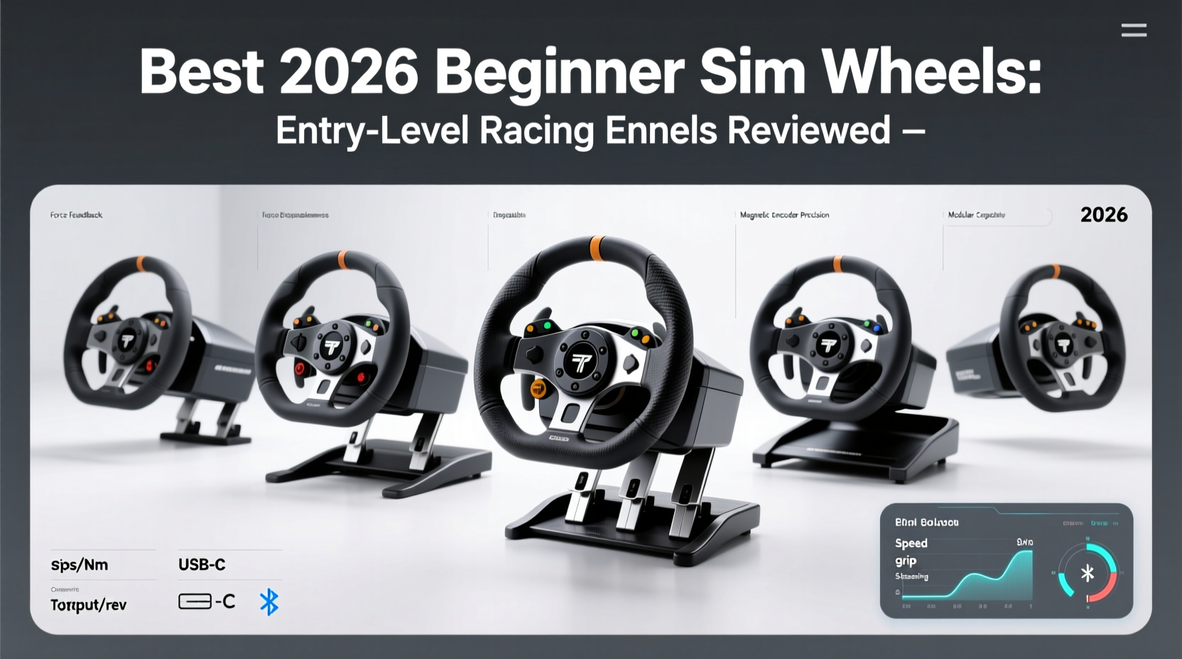 Best 2026 Beginner Sim Wheels: Entry-Level Racing Wheels Reviewed