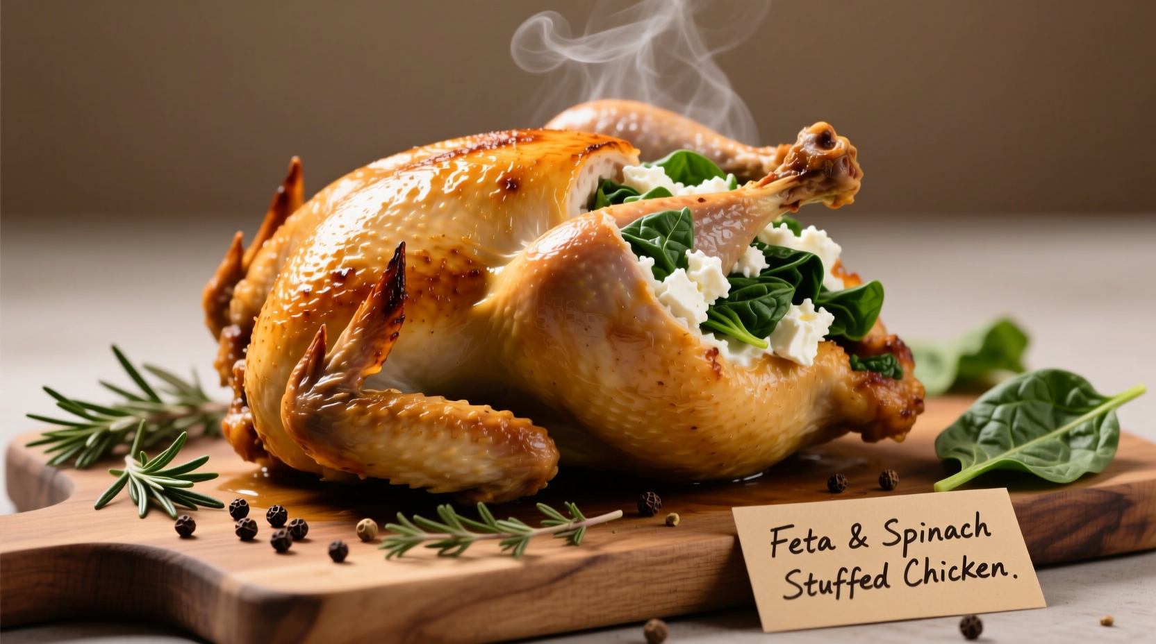 Perfect Chicken Stuffed with Feta & Spinach Recipe