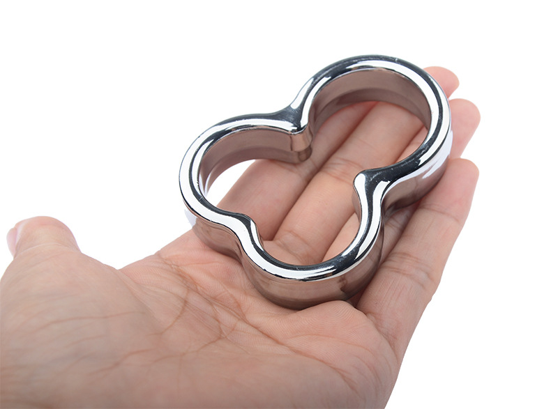 ninghao男性阴茎环笼阴囊束缚奴隶贞养器阴囊挂件睾丸