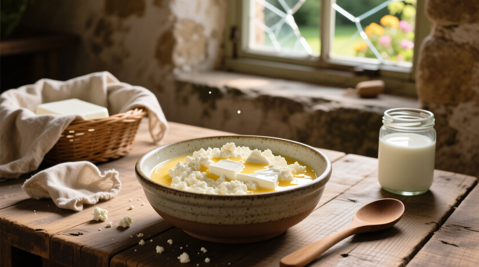 homemade cottage cheese