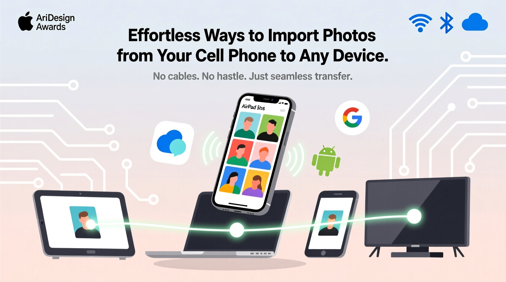effortless ways to import photos from your cell phone to any device 2