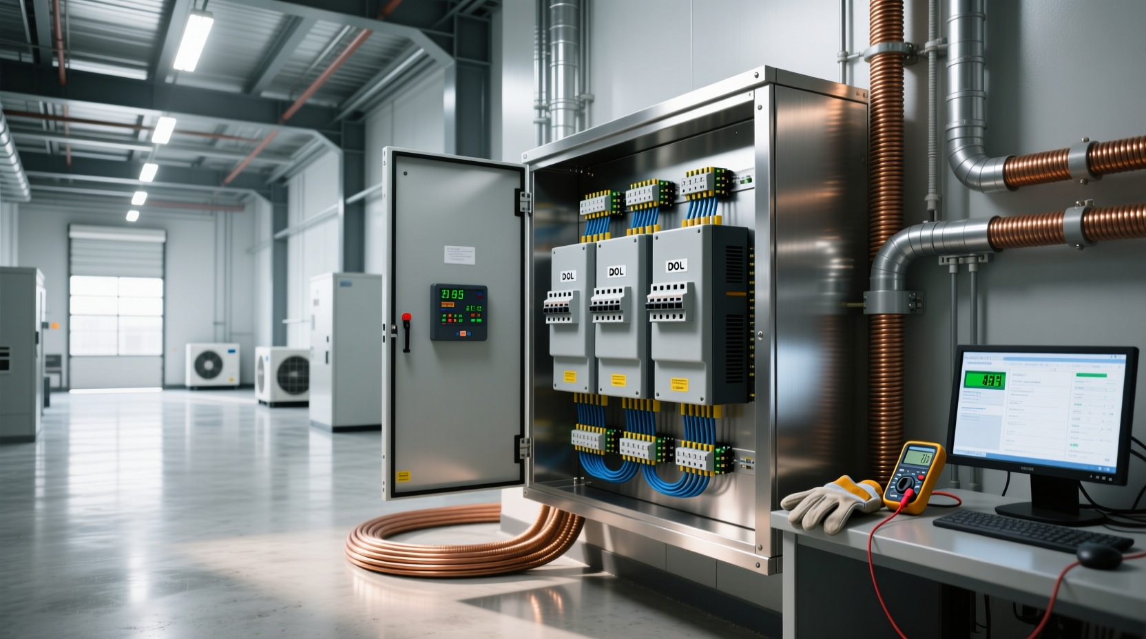 3 phase dol starter guide how to choose wire right