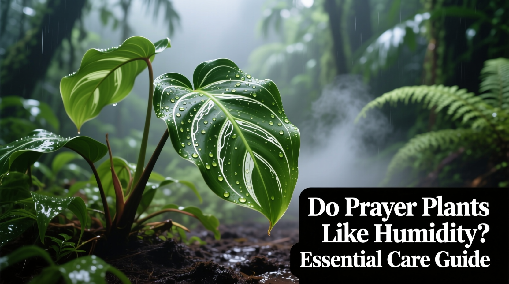 does prayer plant like humidity