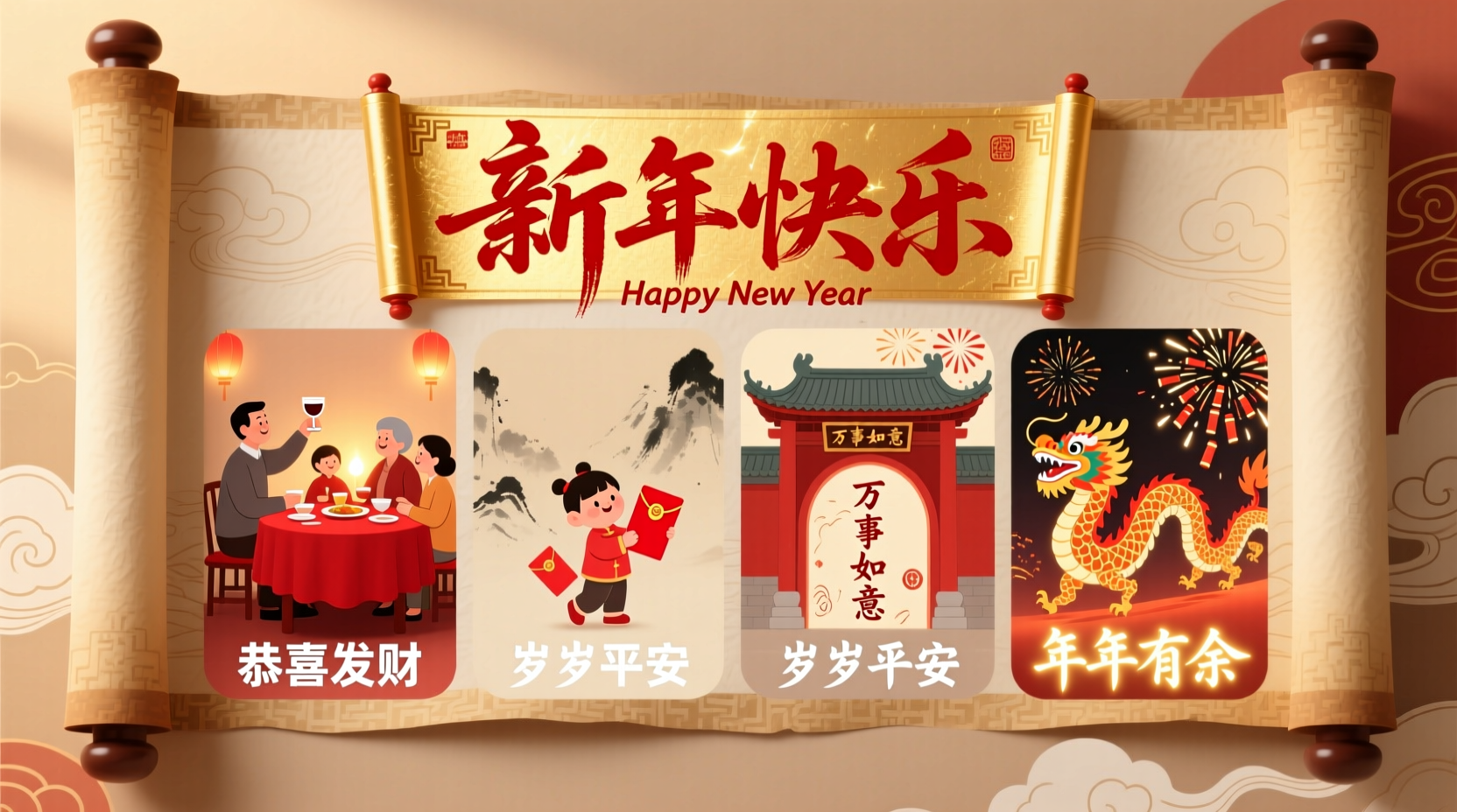 how do you happy new year in chinese