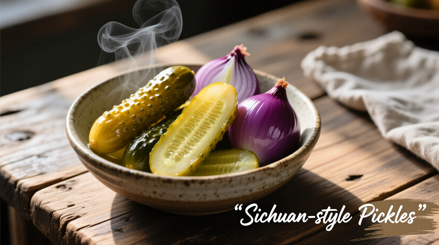 pickled cucumber onion