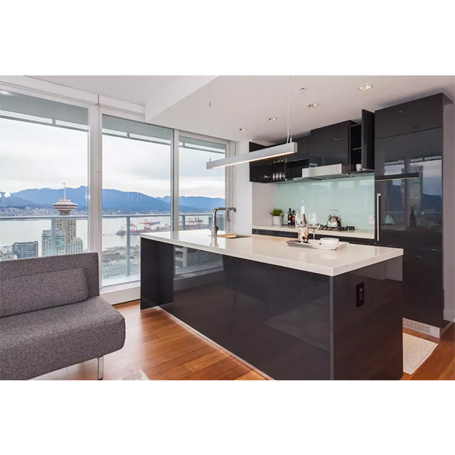 Foshan Factory Customized House design import modern kitchen cabinet