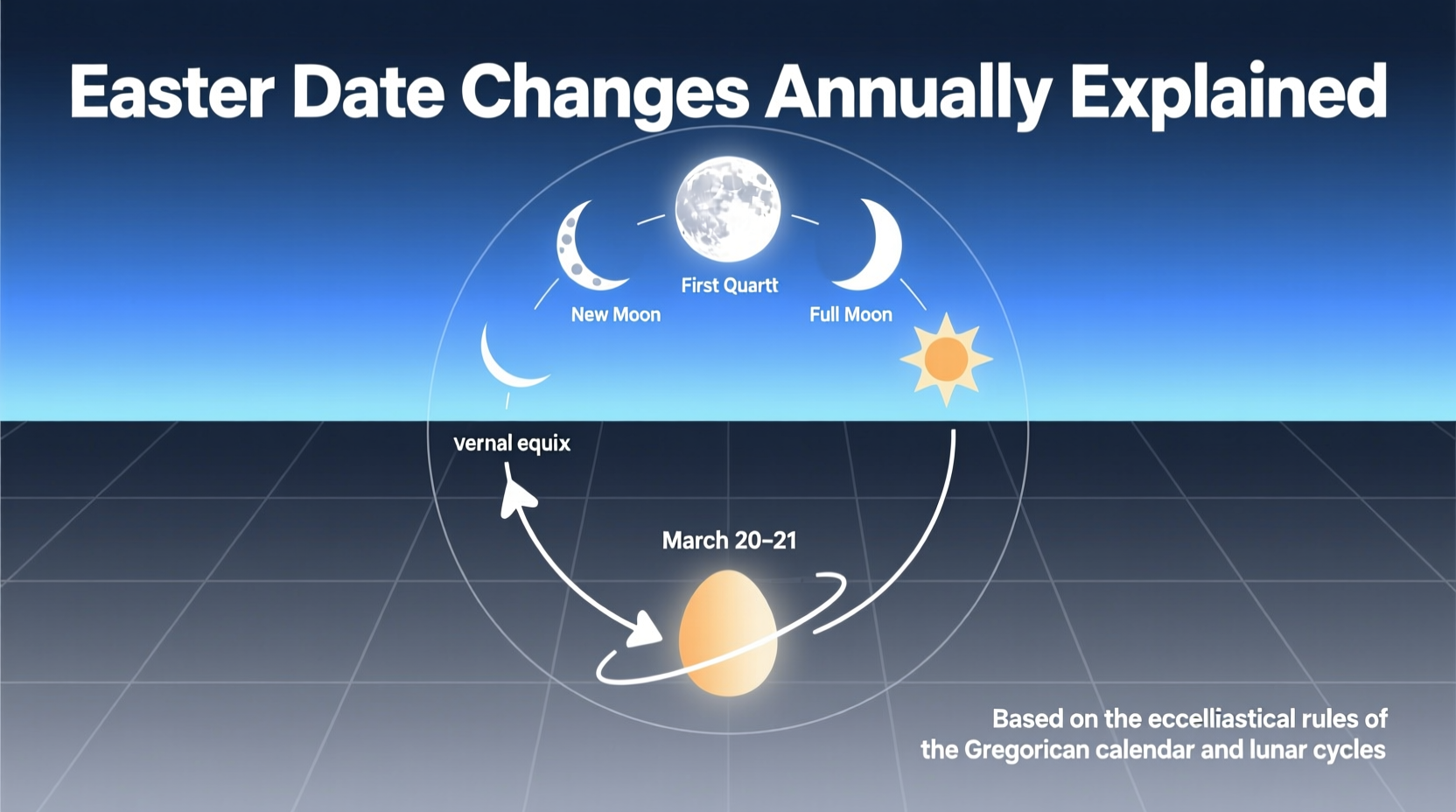 why does easter day change each year