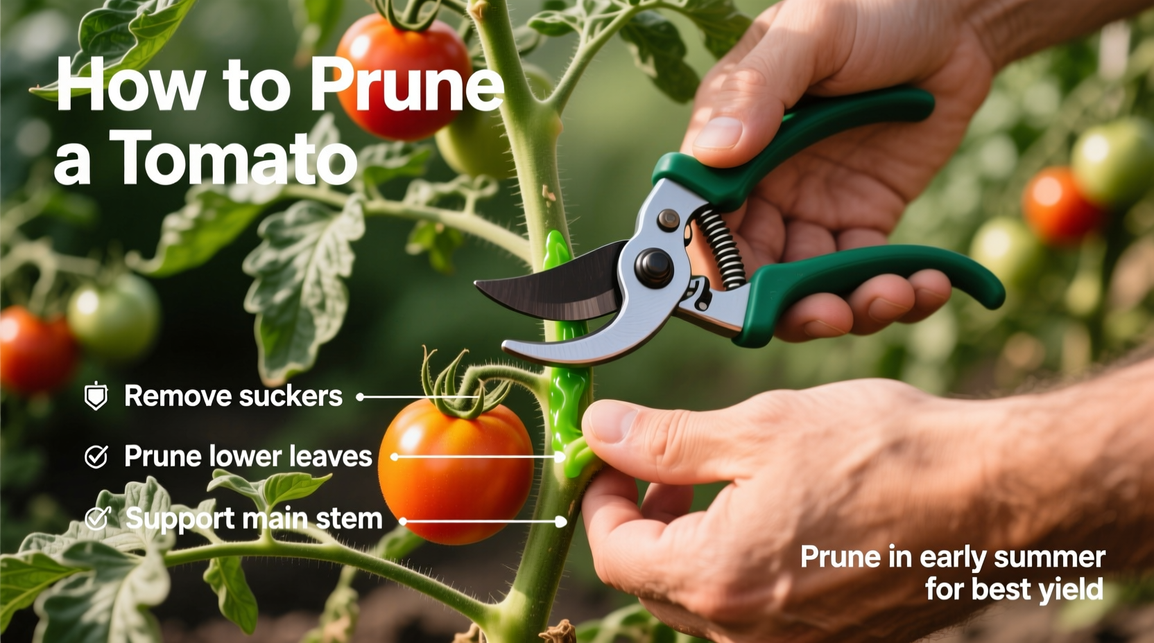 How to Prune Tomato Plants for Maximum Yield