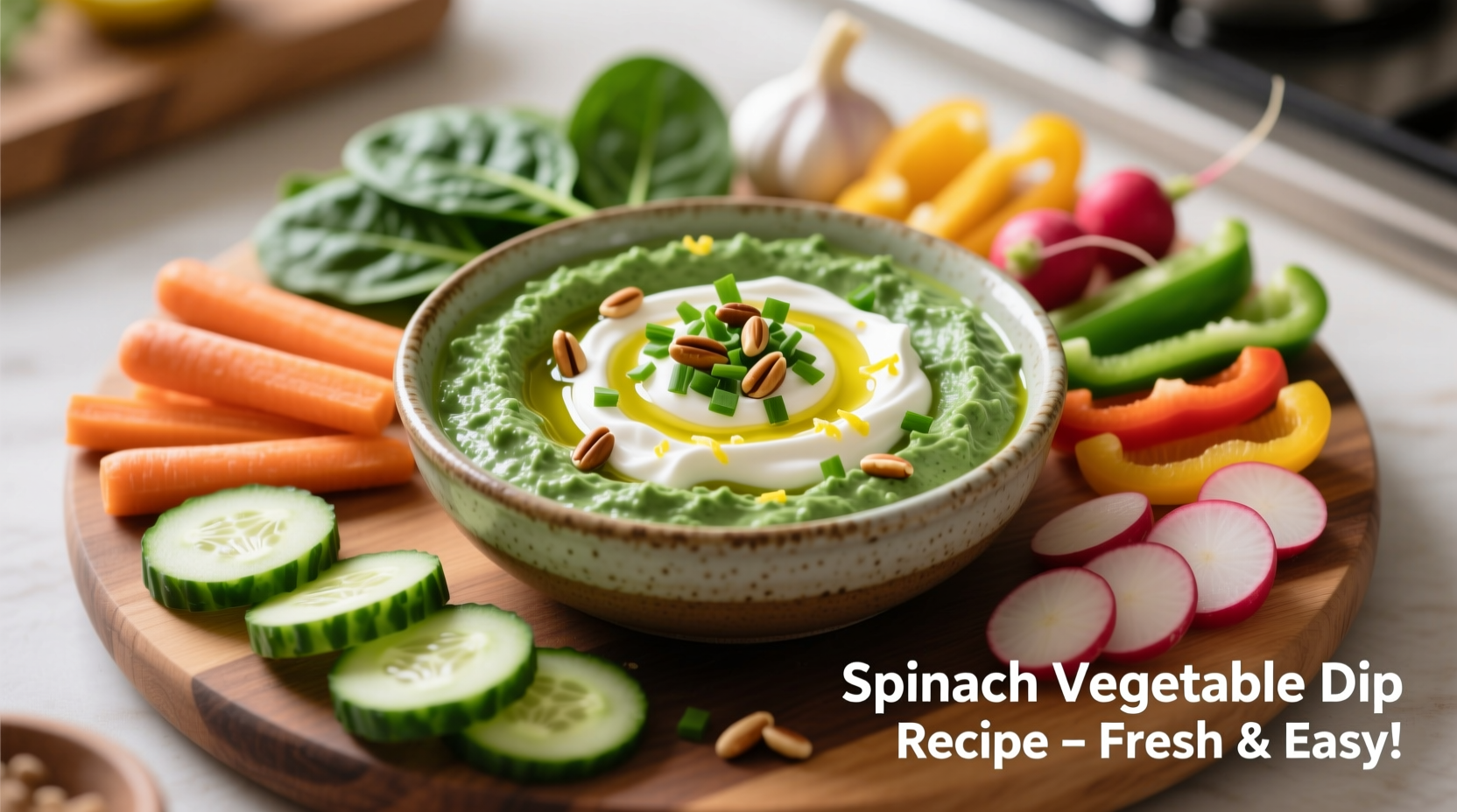 Perfect Spinach Vegetable Dip Recipe: Creamy & Healthy