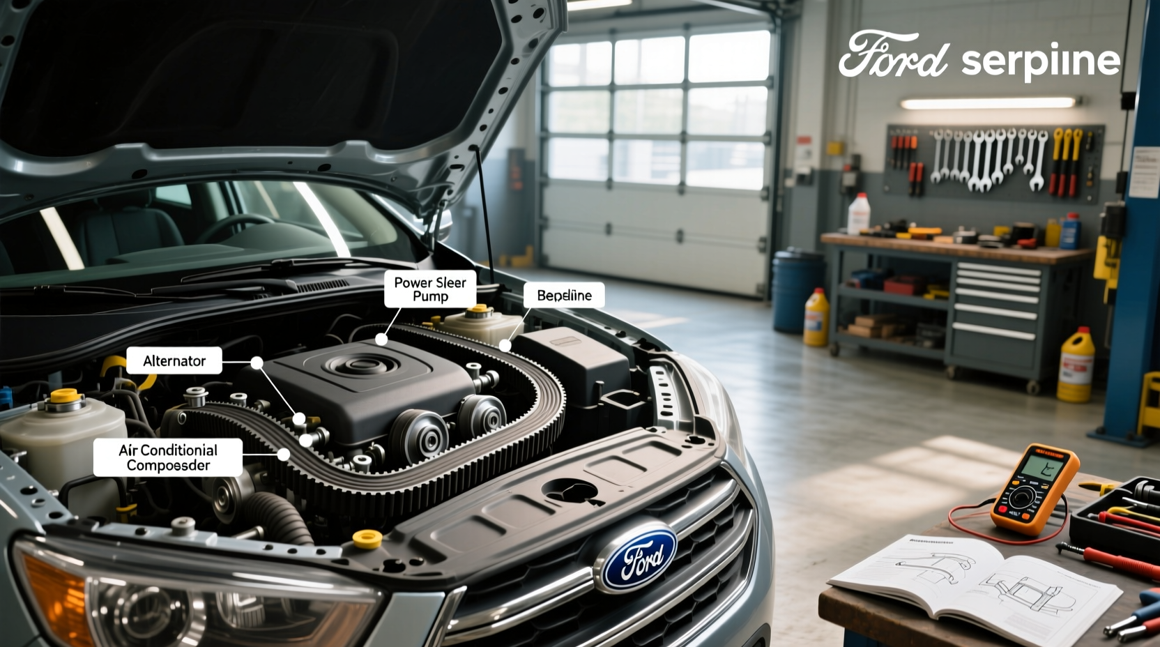 How to Find the Correct Ford Escape Serpentine Belt Diagram