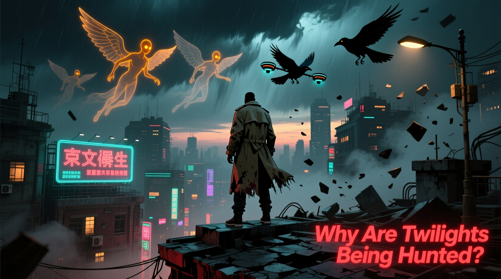 gangsta why are twilights being hunted lore history