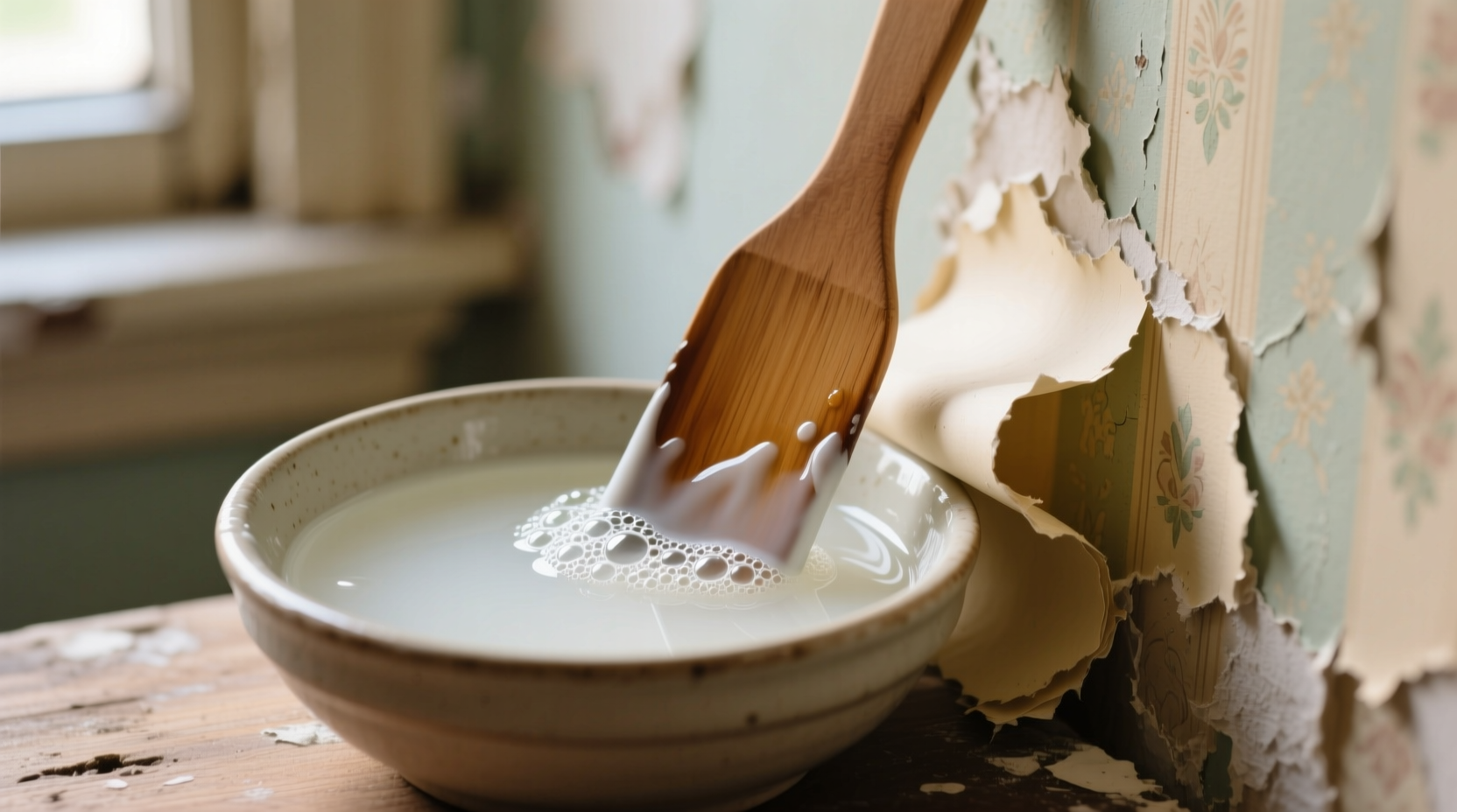 homemade wallpaper remover