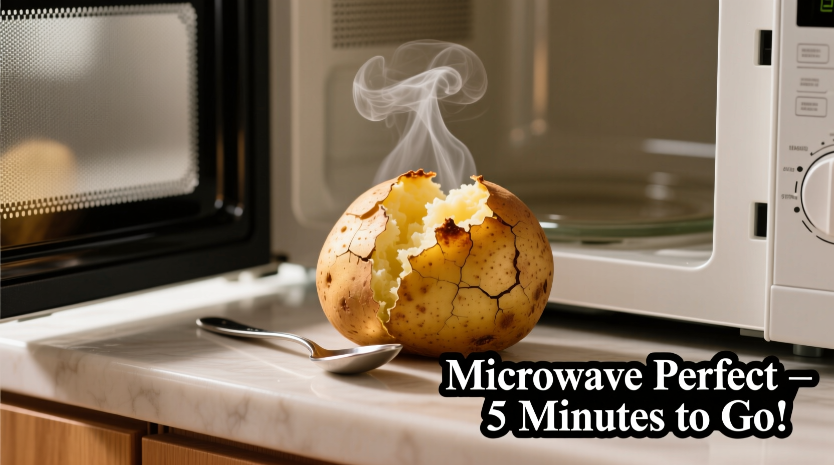baked potato in microwave
