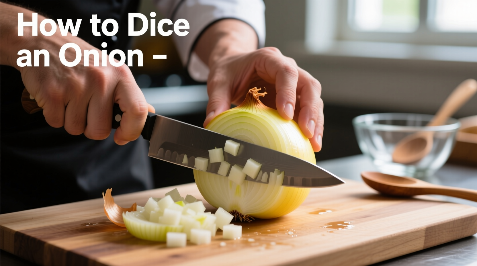 how to dice onion