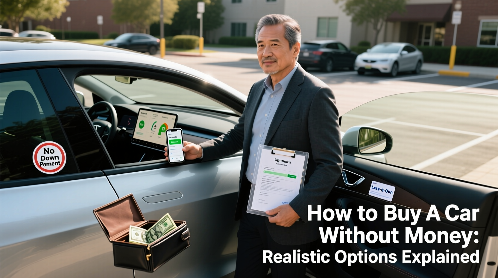 how to buy a car without money