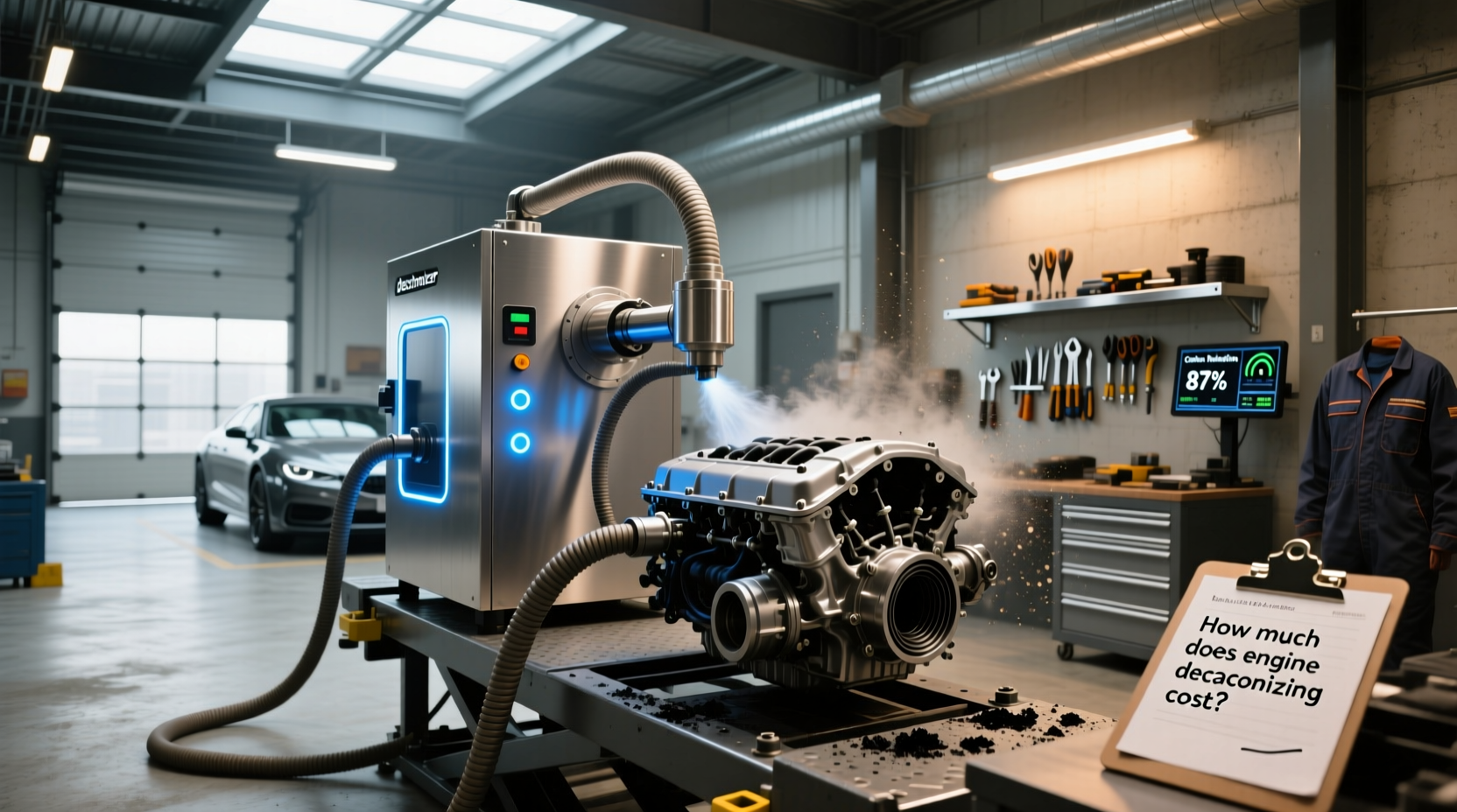 How to Choose Engine Decarbonizer Machine, How Much Does It Cost?