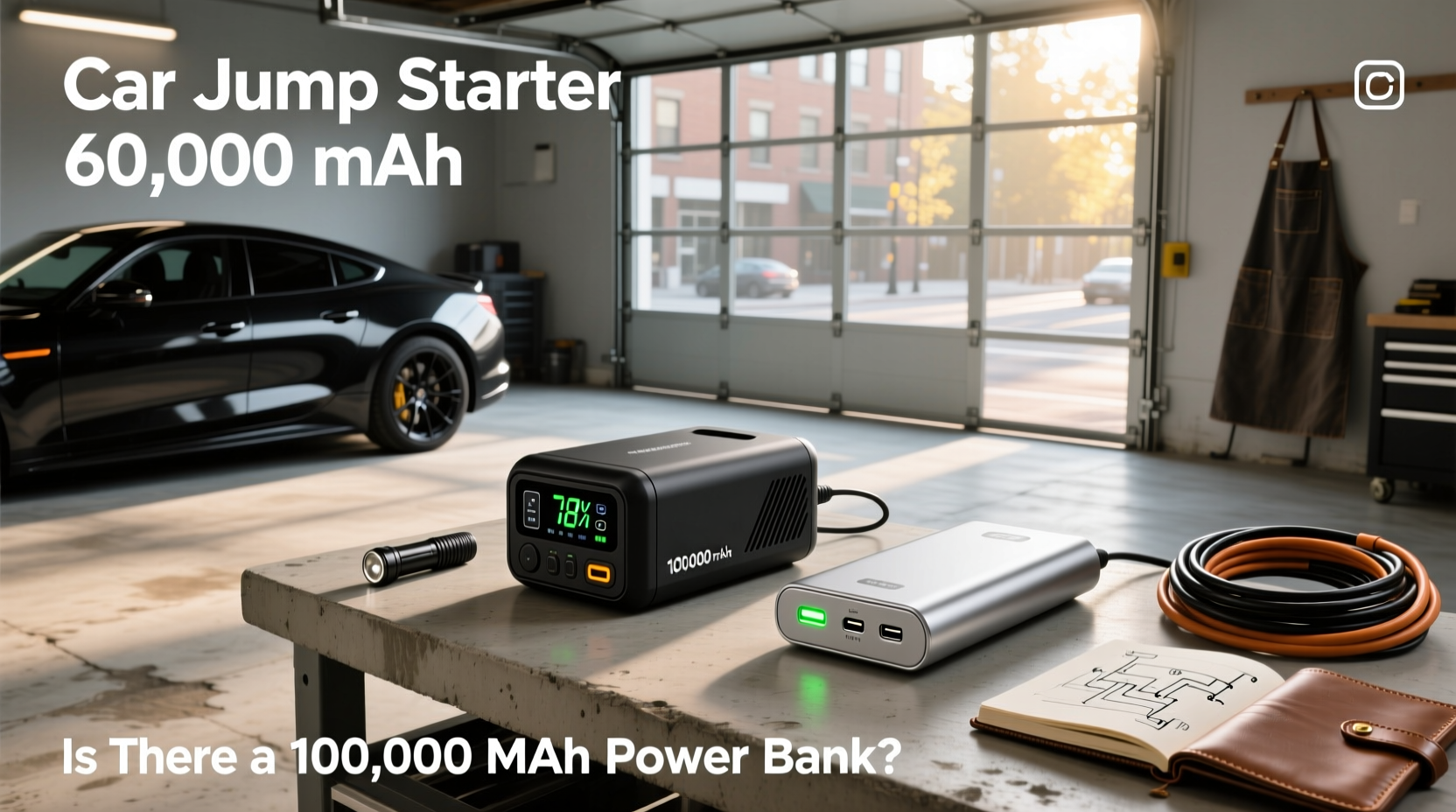 How to Choose Car Jump Starter 60000 Mah, Is There Any 100000 Mah Power Bank? Buying Guide