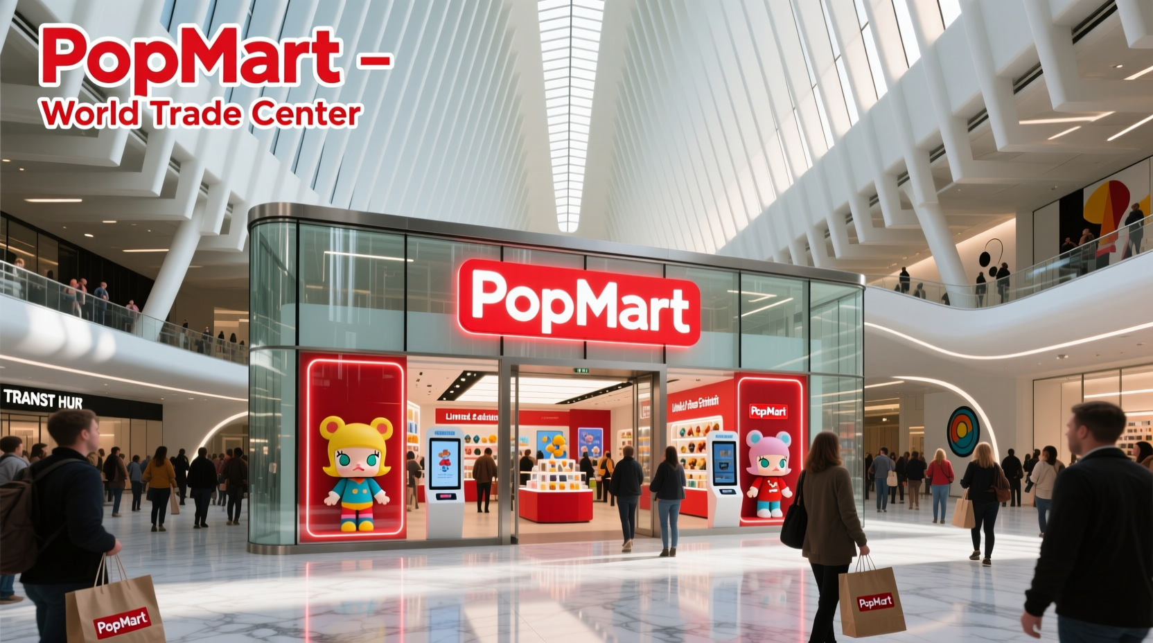 where is popmart in world trade center