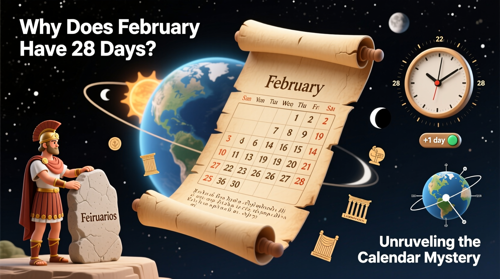 why does february have 28 days unraveling the calendar mystery