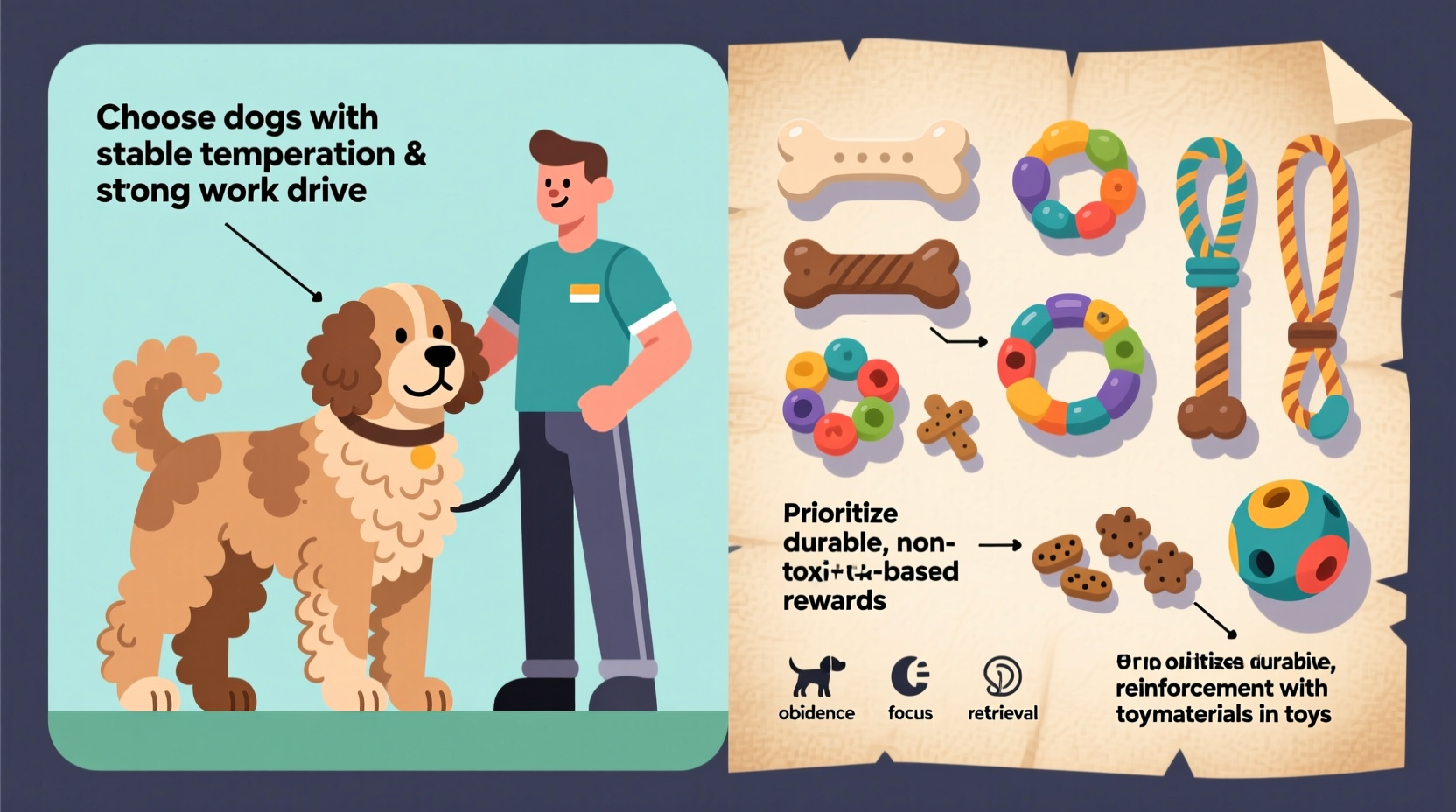 guide to choosing the best sar dogs and useful dog toys for training