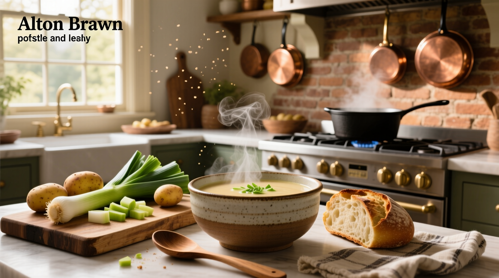 alton brown potato leek soup guide
