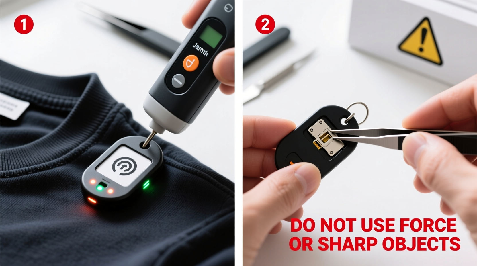 safe and effective methods to remove a target security tag at home