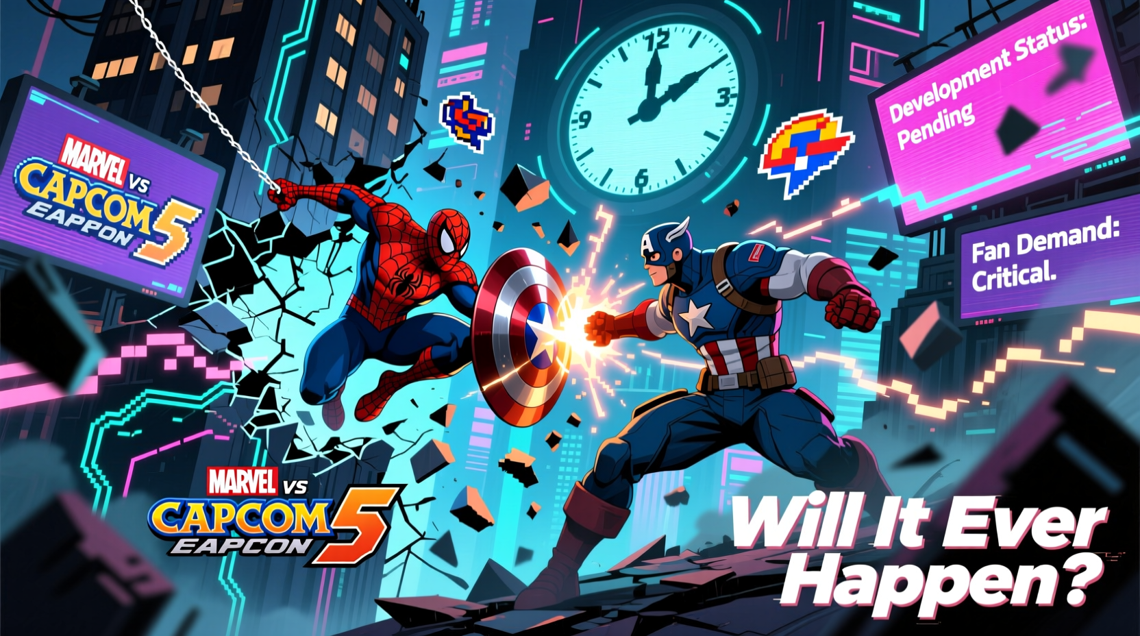 will marvel vs capcom 5 ever happen whats taking so long