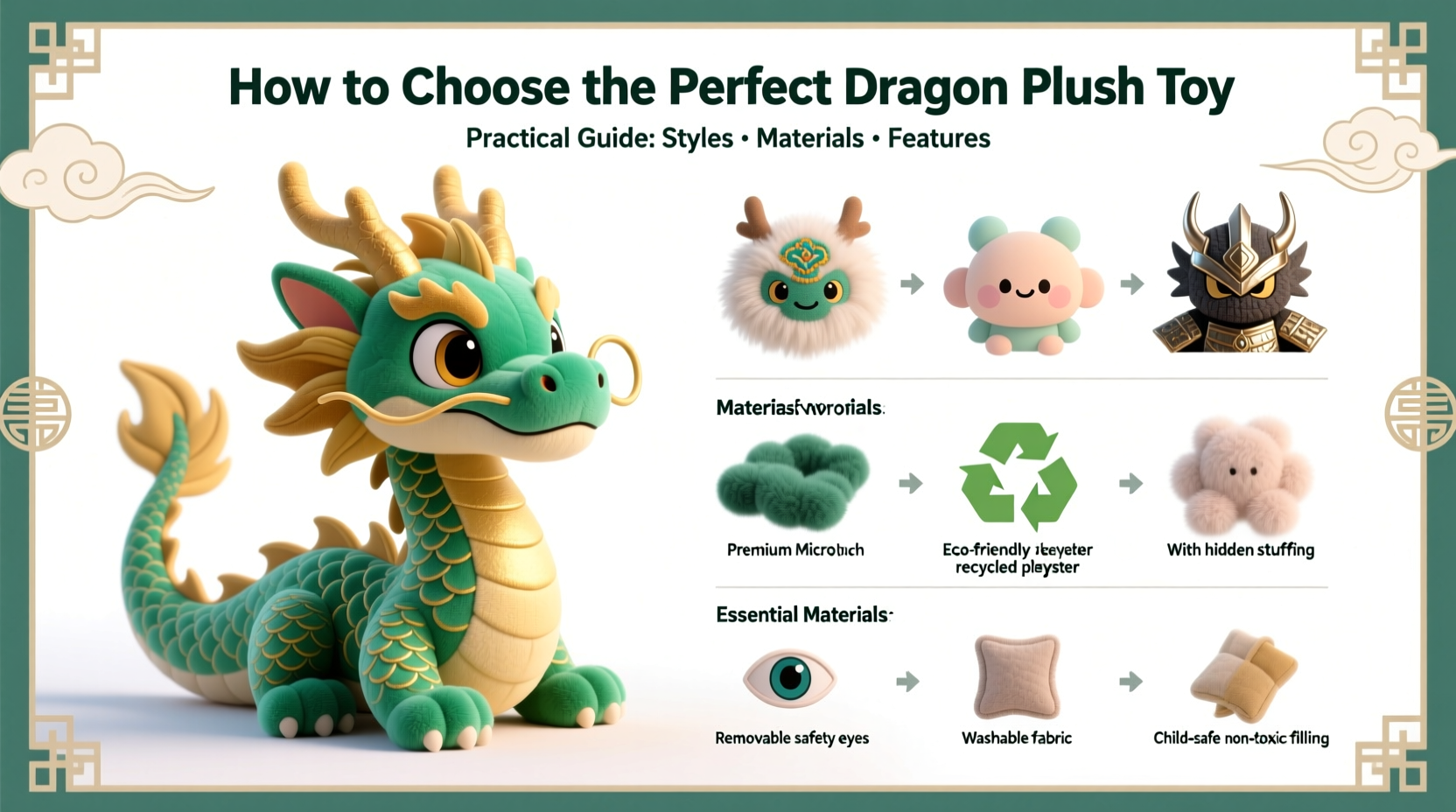 how to choose the perfect dragon plush toy a practical guide to styles materials and features