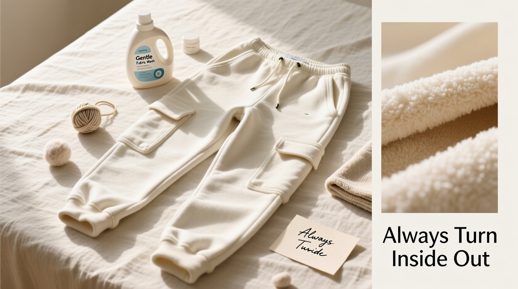 the ultimate guide to caring for fleece cargo jogger sweatpants tips to keep them soft and durable