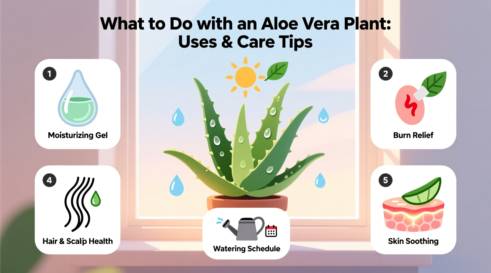 What to Do with an Aloe Vera Plant: Uses & Care Tips