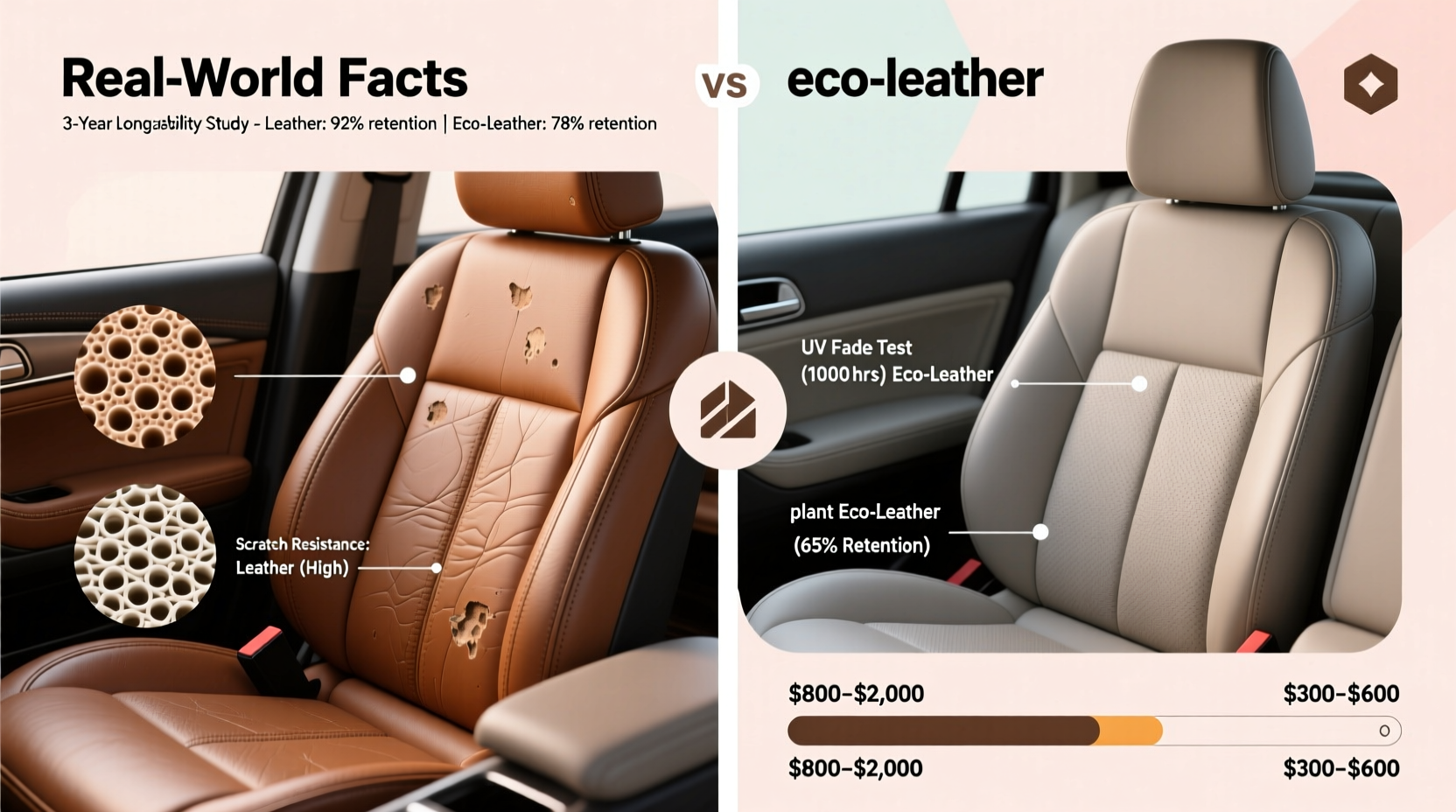 leather vs eco leather seat