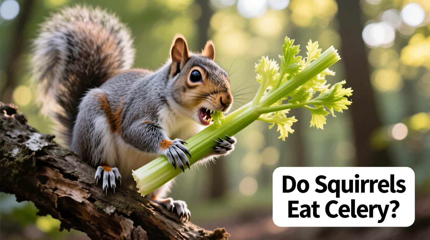Do Squirrels Eat Celery? Garden Facts Revealed