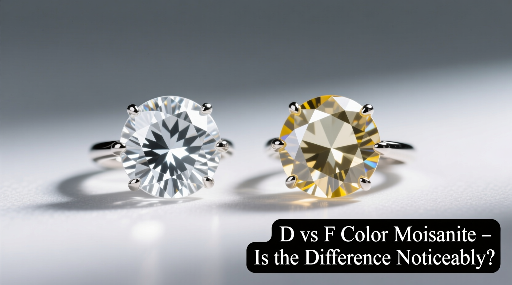 d color vs f color moissanite is the difference really noticeable 2