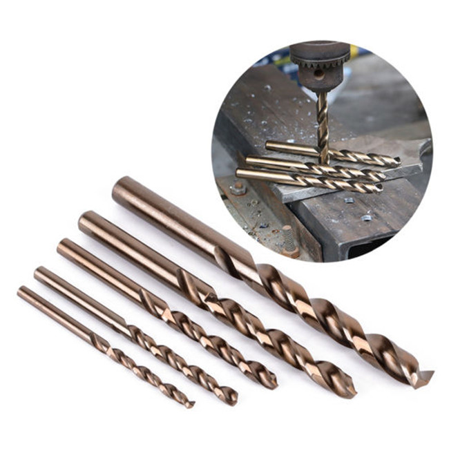 Black And Amber Finish HSS Drill Bit For Metal ，Fully Ground  Hss Cobalt Drill Bits 2