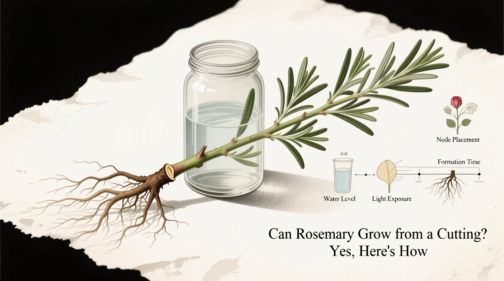 can rosemary grow from a cutting