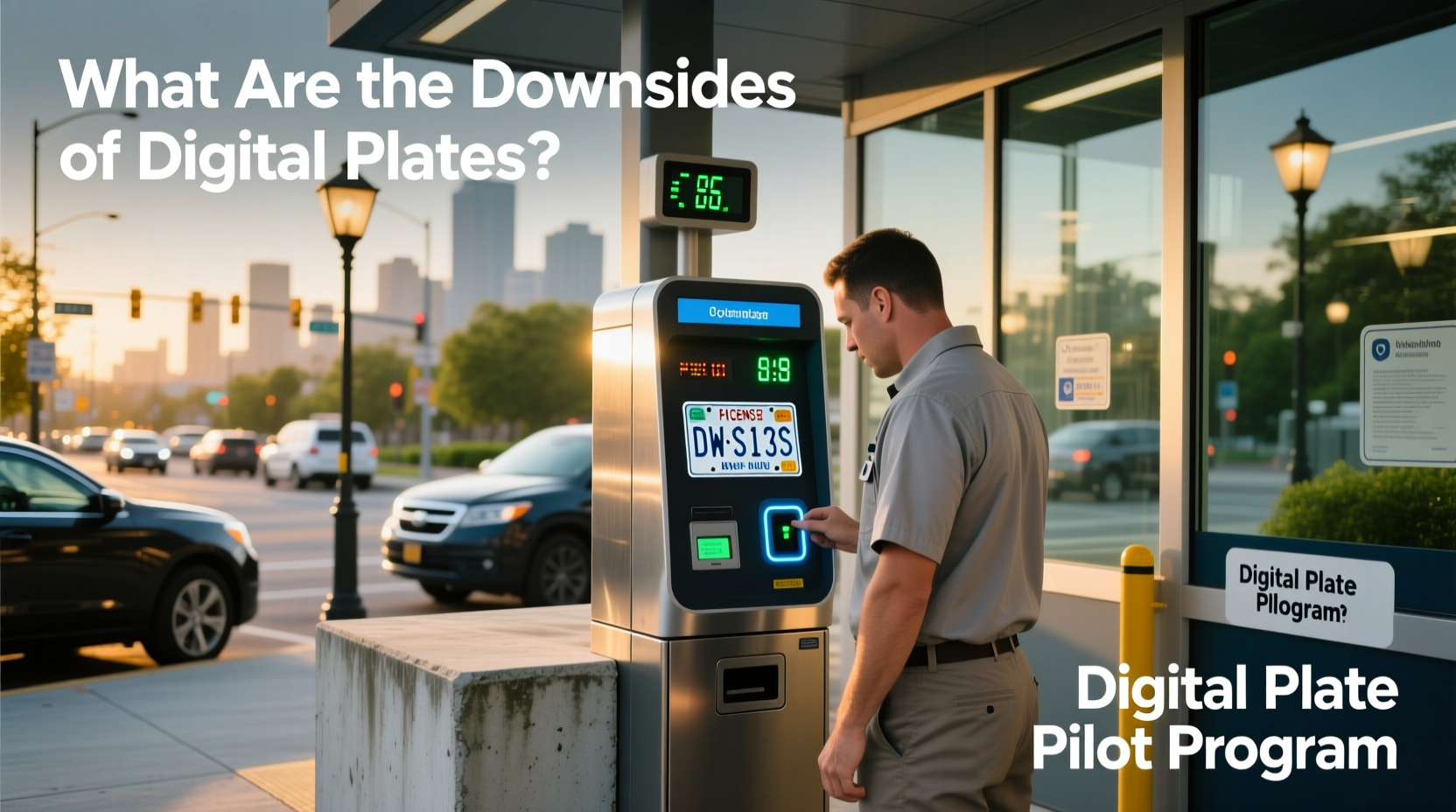 How to Choose a Licence Plate Machine: Digital Plates Downsides Guide